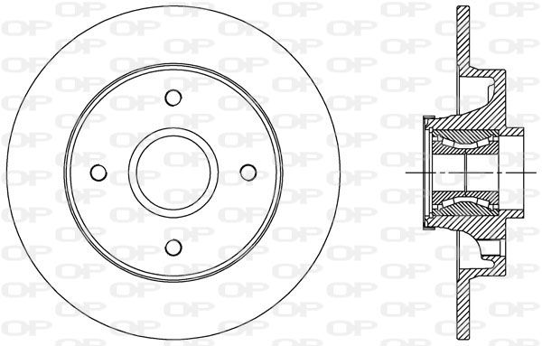 OPEN PARTS Jarrulevy BDA2510.30